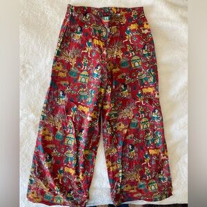 Flowy agriculture boho pants